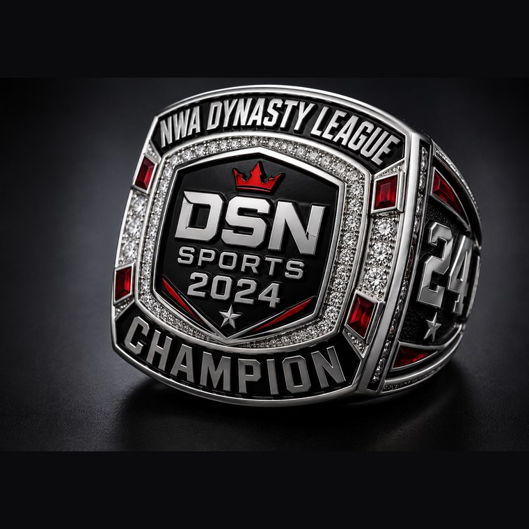 2024 NWA Dynasty League championship ring